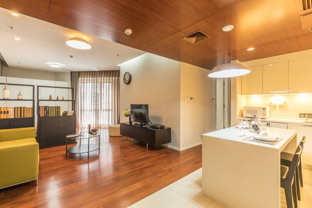 Jiu Du Hui Serviced Apartment Pékin  Extérieur photo